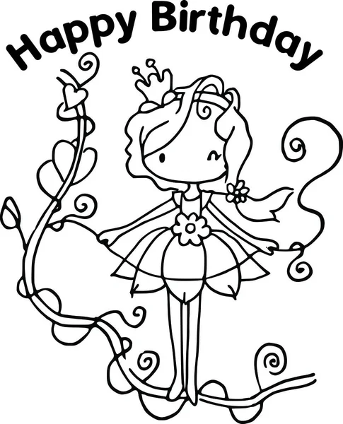 Çizgi film kızlarıyla vektör çizimi 