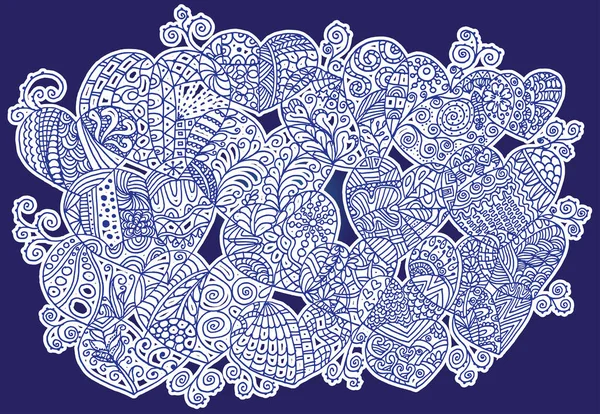 Güzel dekoratif kalp koleksiyonu, aşk konsepti 