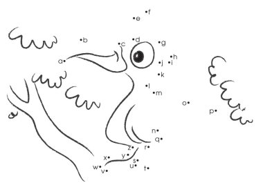 Çizgi film atının vektör çizimi