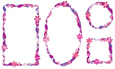 Çiçekten yapılmış f harfi