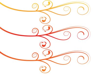 Çiçek arkaplanının vektör çizimi