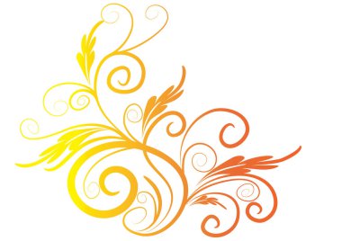 Çiçek arkaplanının vektör çizimi