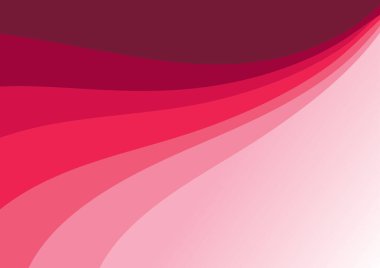 Kırmızı dalgalı soyut arkaplan