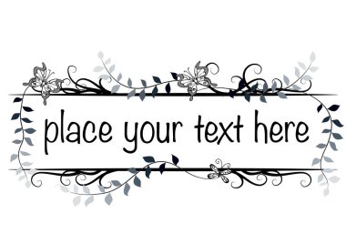 Çiçek arkaplanının vektör çizimi