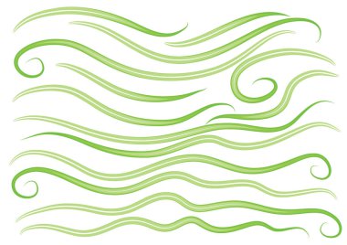 vektör dalgaları kümesi