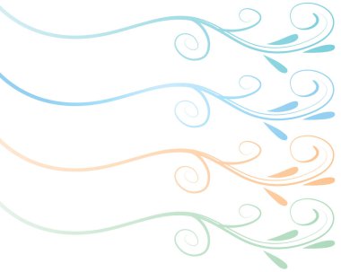 Çiçek arkaplanının vektör çizimi