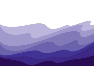 Dalga ve çizgilerle soyut arkaplan