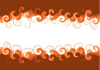 Çiçek desenli soyut vektör arkaplanı