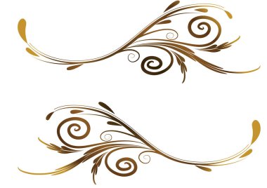 Beyaz arkaplan, vektör, illüstrasyon üzerinde izole edilmiş çerçeveler için dekoratif renkli çiçek kenarlıkları 