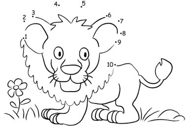 Çocuklar için boyama kitabı: vektör illüstrasyonu