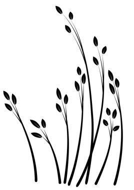 Çiçek deseninin vektör çizimi