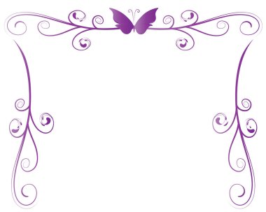 Metnin için alanı olan çiçek arkaplanı