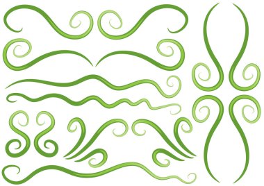 soyut girdaplar ve girdap elementlerin vektör kümesi