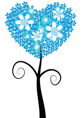 Güzel bir çiçek arkaplanının vektör çizimi