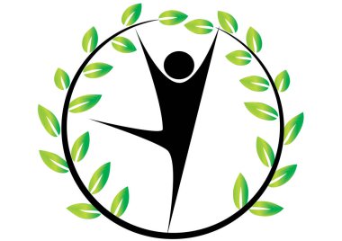 Yaprakları ve çiçekleri olan yeşil ağaç