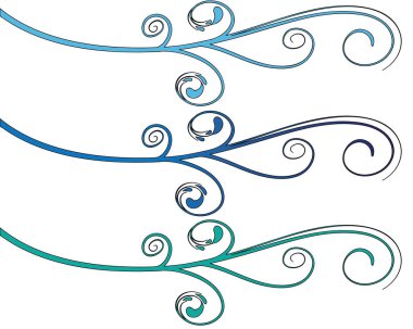 Çiçek deseninin vektör çizimi