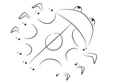 Şirin bir böceğin çizgi film karakterinin vektör çizimi