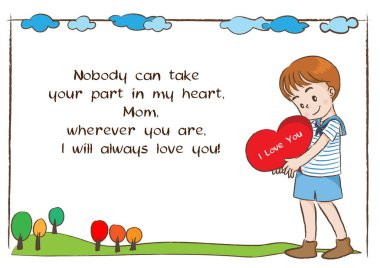 Sevgililer Günü için vektör illüstrasyonu