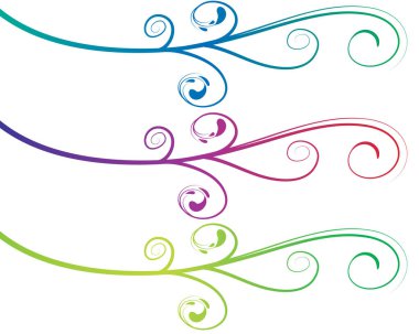 Çiçek arkaplanının vektör çizimi