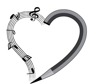 Bir kalbin vektör illüstrasyonu