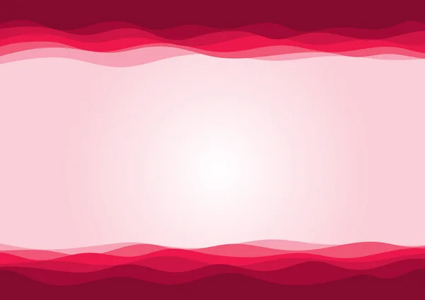 Абстрактный Фон Розовыми Фиолетовыми Волнами — стоковый вектор