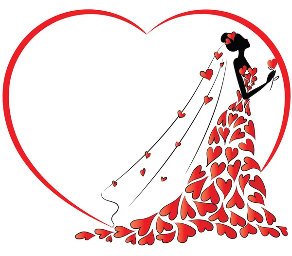 Güzel bir Sevgililer Günü 'nün vektör çizimi