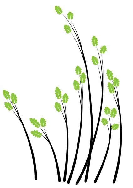 Illustrazione Vettoriale Fiore — Vettoriale Stock