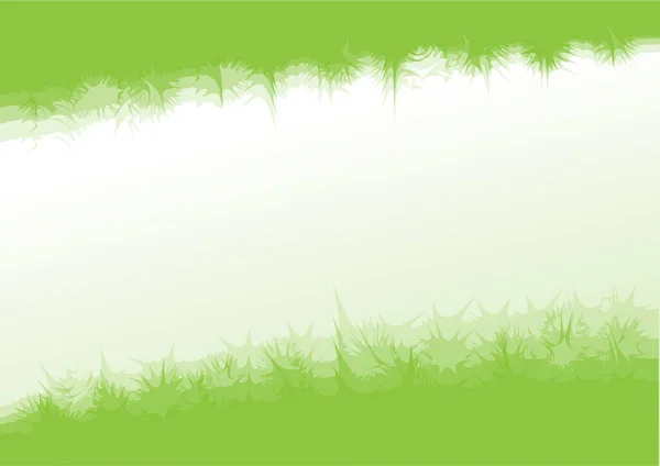 Fond Herbe Verte Avec Espace Pour Texte — Image vectorielle