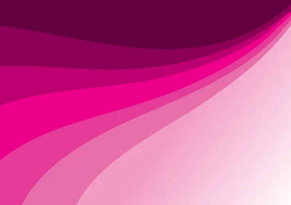 Fondo Abstracto Con Ondas Rosadas — Vector de stock