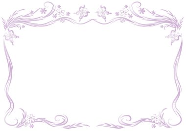 Çiçek arkaplanının vektör çizimi