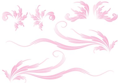 Çiçek arkaplanının vektör çizimi