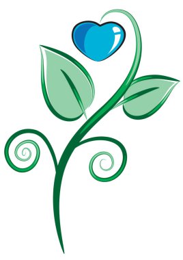 Çiçekli yeşil ağaç