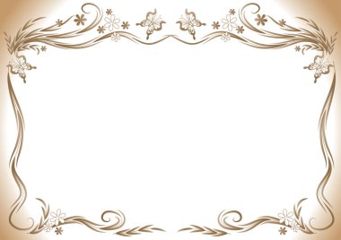 Çiçek arkaplanının vektör çizimi