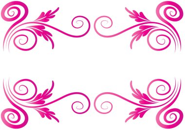 Çiçek arkaplanının vektör çizimi