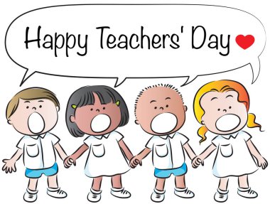 Çocuklar ve çocuk aşık olmuş.