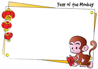 Cadılar bayramı için elinde bir parça kağıt olan bir ejderhanın karikatür çizimi