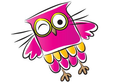 Pembe kanatlı baykuş