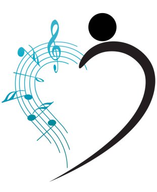 Bir müzik aletinin vektör illüstrasyonu