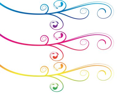 Çiçek arkaplanının vektör çizimi