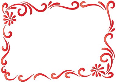 Çiçek arkaplanının vektör çizimi