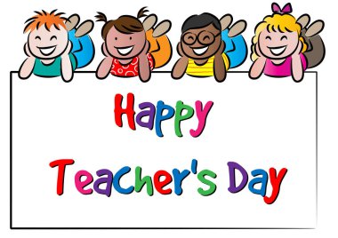 Mutlu çocuk tasarımı, vektör illüstrasyon eps10 grafiği