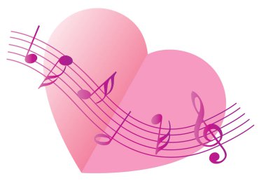 Bir müzik aletinin vektör illüstrasyonu