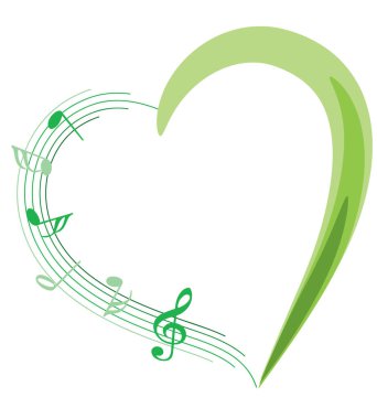 Bir kalbin vektör illüstrasyonu