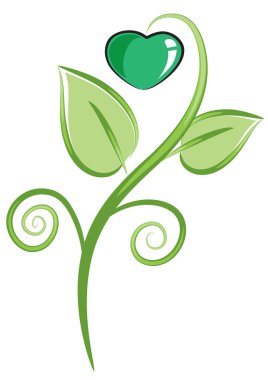 Çiçekli yeşil ağaç