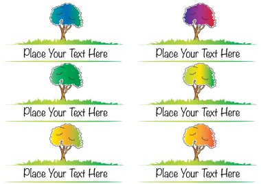 Bir çiçek dizaynının vektör çizimi