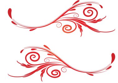 Çiçek arkaplanının vektör çizimi