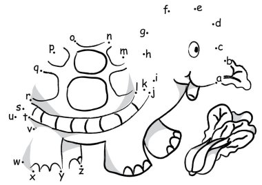 Çocuklar için boyama kitabı. vektör illüstrasyonu.