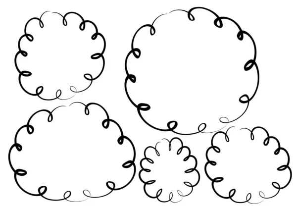 Ensemble Cadres Vectoriels — Image vectorielle