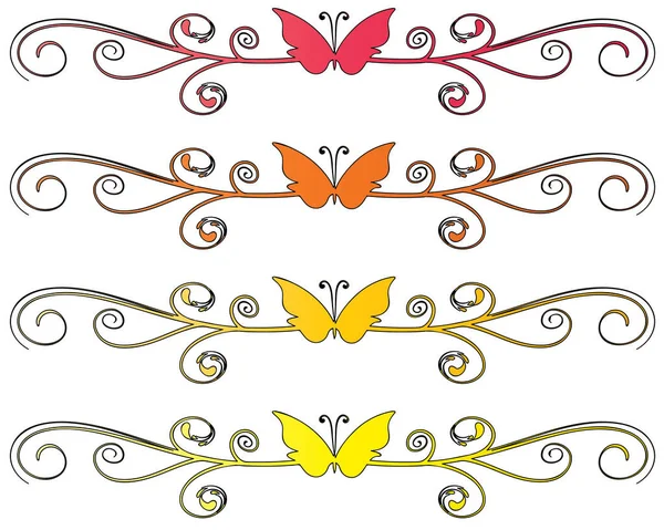 Illustration Vectorielle Motif Floral — Image vectorielle