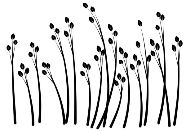 Vektor Illustration Ett Blommigt Mönster — Stock vektor